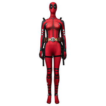 Lady Deadpool 3 Cosplay Costume 2024 Deadpool Wolverine Female Halloween Outfit